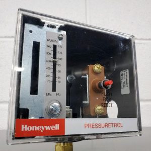 boiler high limit control with manual reset